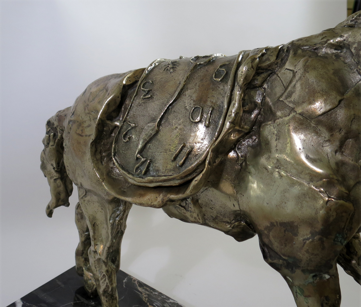 Horse Saddled with Time Sculpture by Salvador Dali Modernism